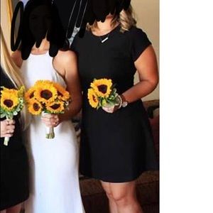 Banana Republic Fit and Flare Black Mini